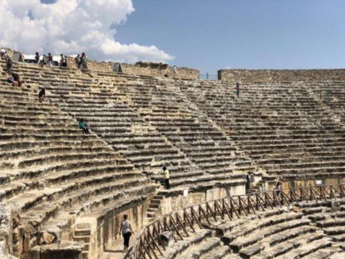 Guenes Apart Otel Pamukkale Exterior photo